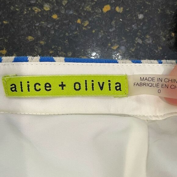 Alice & Olivia Floral Brocade Circle Full Skirt - Picture 4 of 7